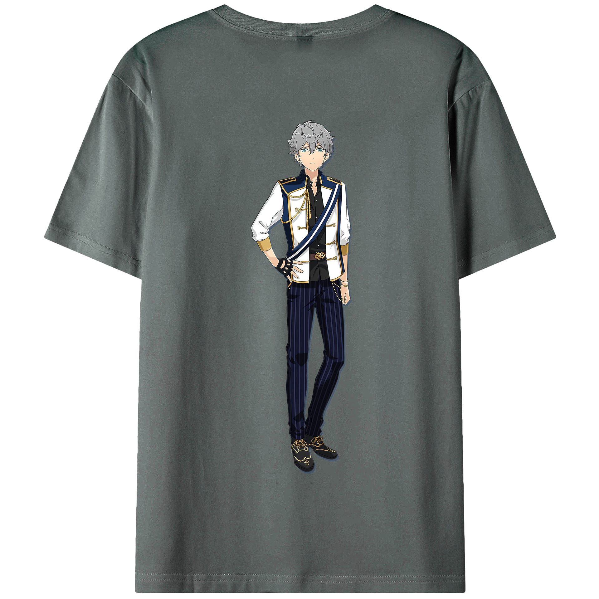 （画像用） あんさんぶるスターズ! Ensemble Stars 綿100％半袖Tシャツ（背面プリント）
